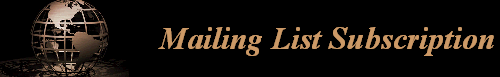 Mailing List Subscription